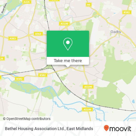 Bethel Housing Association Ltd. map