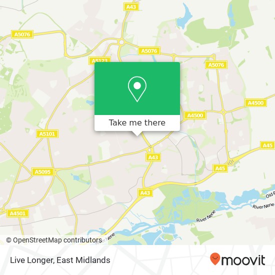 Live Longer map