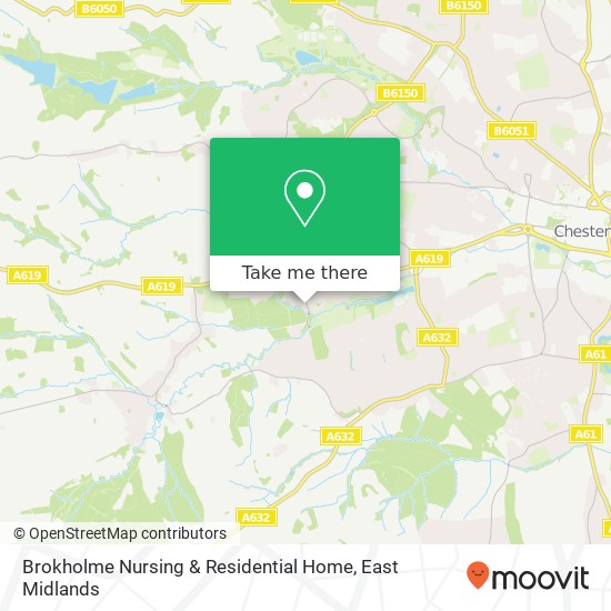 Brokholme Nursing & Residential Home map