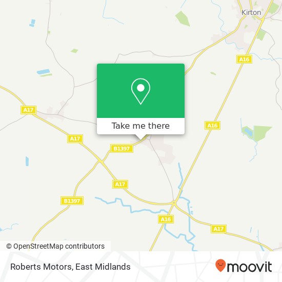 Roberts Motors map
