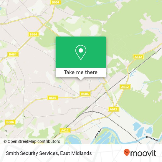 Smith Security Services map