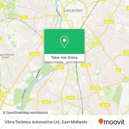 Vibra-Technics Automotive Ltd. map
