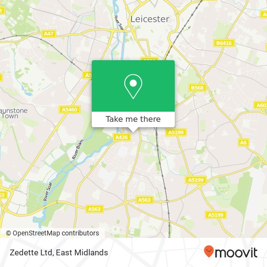 Zedette Ltd map
