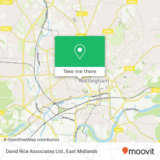 David Rice Associates Ltd. map