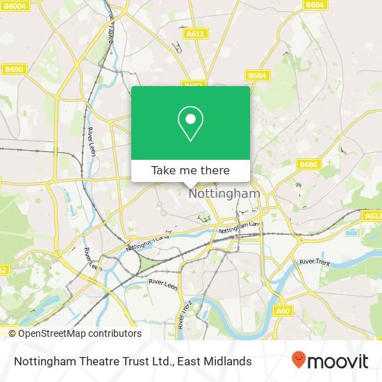Nottingham Theatre Trust Ltd. map