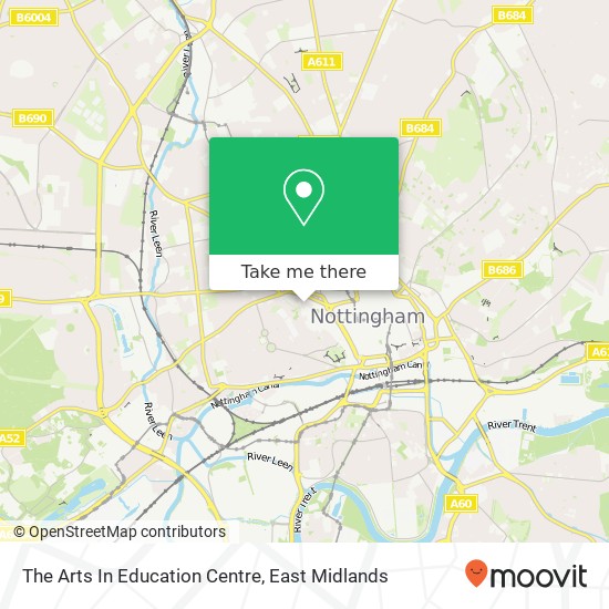The Arts In Education Centre map