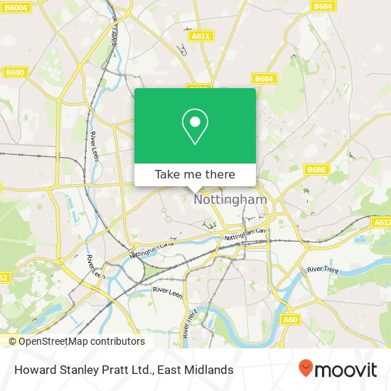 Howard Stanley Pratt Ltd. map