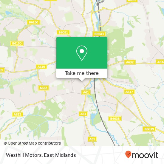 Westhill Motors map