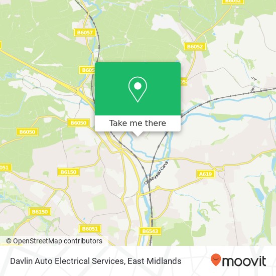 Davlin Auto Electrical Services map