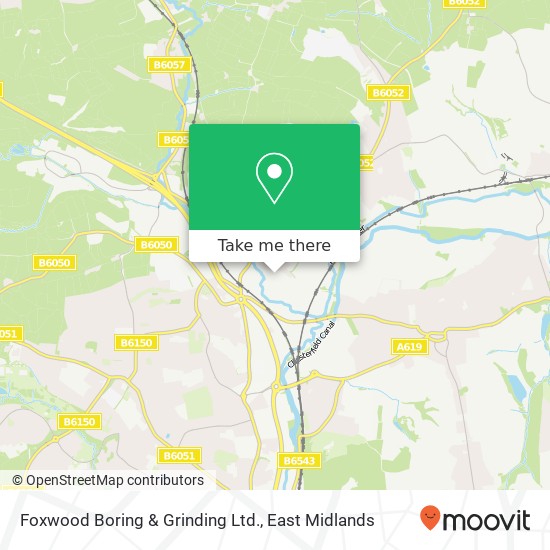 Foxwood Boring & Grinding Ltd. map
