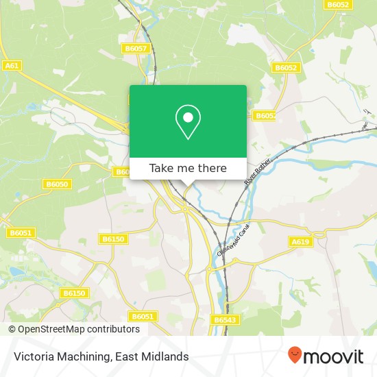 Victoria Machining map