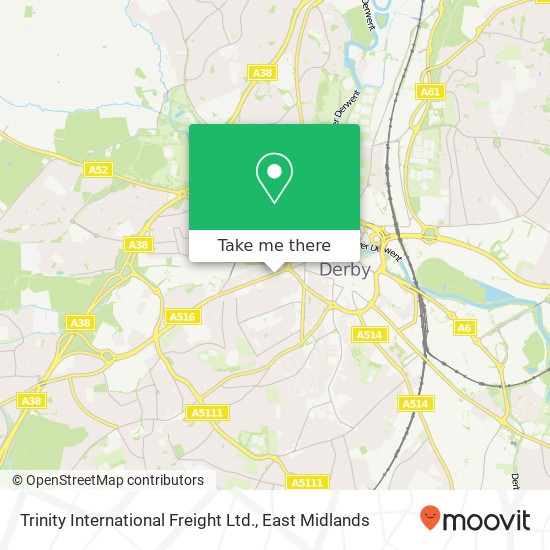 Trinity International Freight Ltd. map