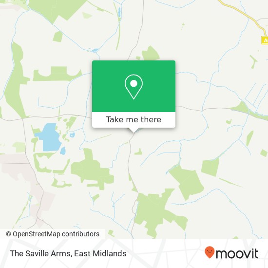 The Saville Arms map