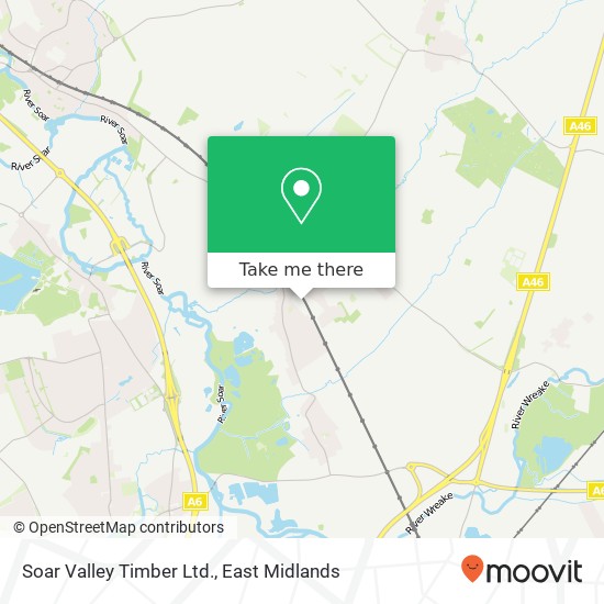 Soar Valley Timber Ltd. map