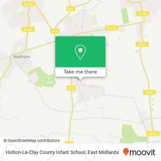 Holton-Le-Clay County Infant School map