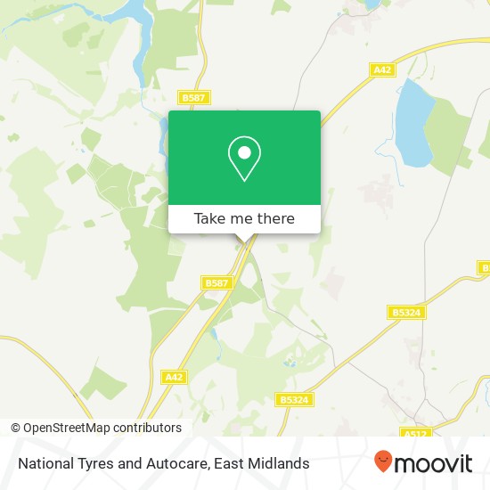 National Tyres and Autocare map