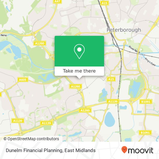 Dunelm Financial Planning map