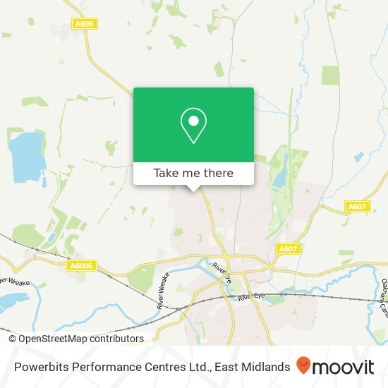 Powerbits Performance Centres Ltd. map