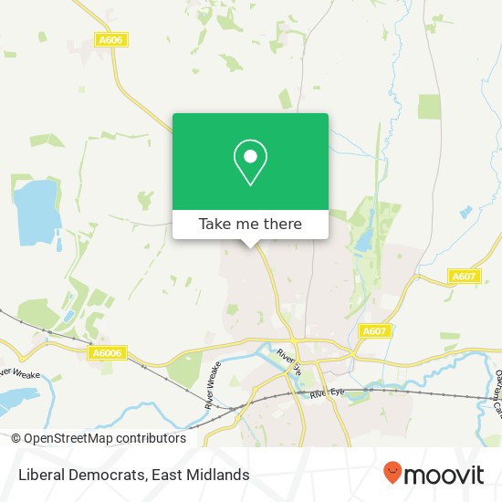 Liberal Democrats map