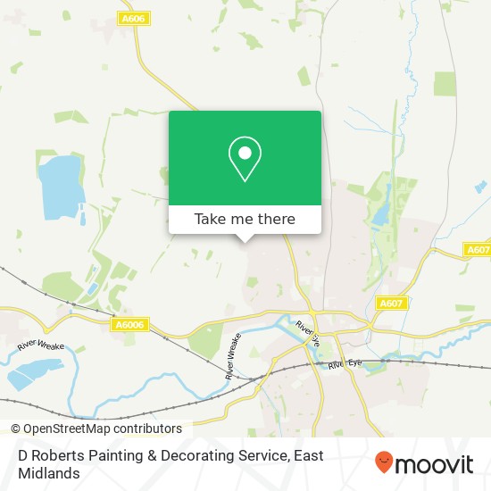 D Roberts Painting & Decorating Service map