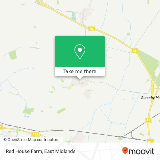 Red House Farm map
