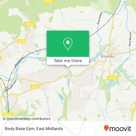 Body Base Gym map