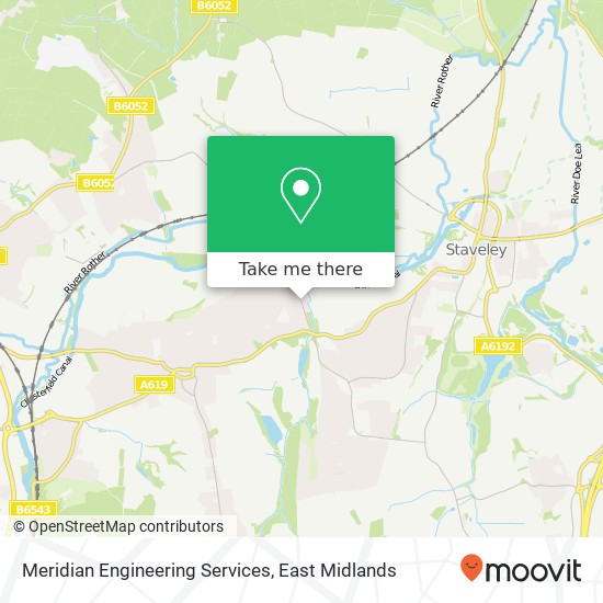 Meridian Engineering Services map