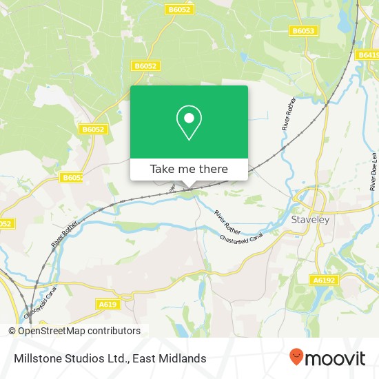 Millstone Studios Ltd. map