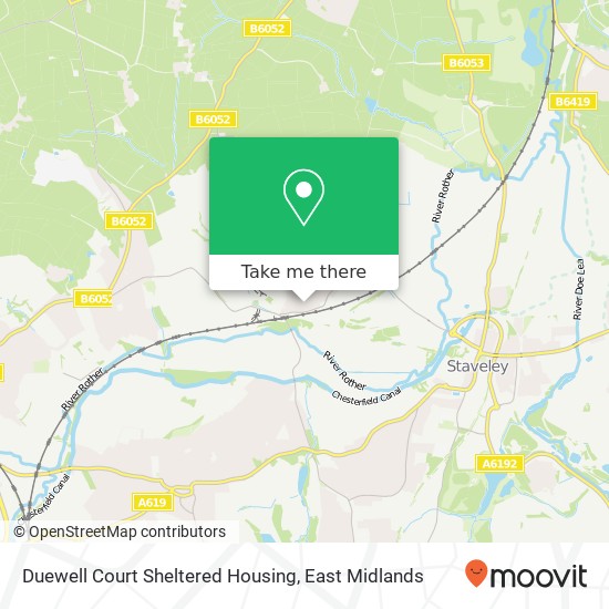 Duewell Court Sheltered Housing map