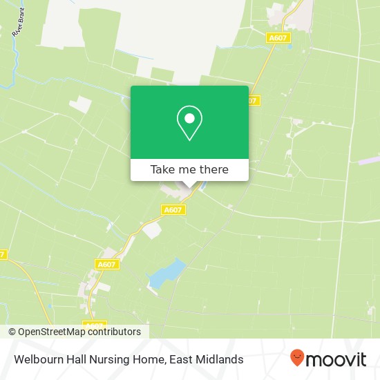 Welbourn Hall Nursing Home map