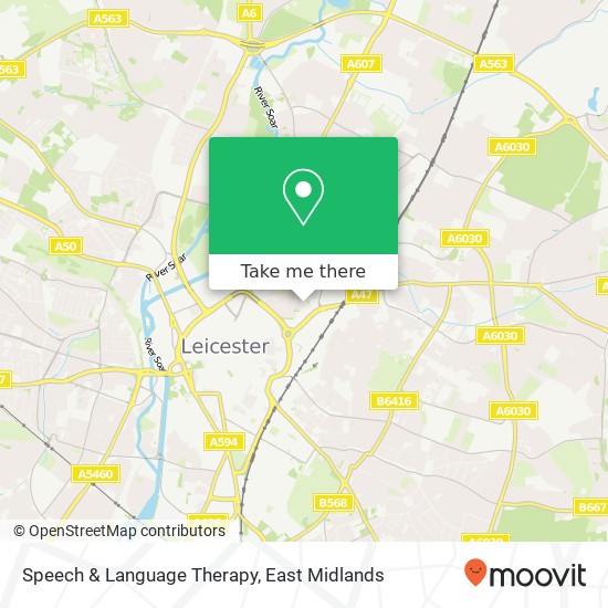 Speech & Language Therapy map