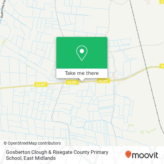 Gosberton Clough & Risegate County Primary School map
