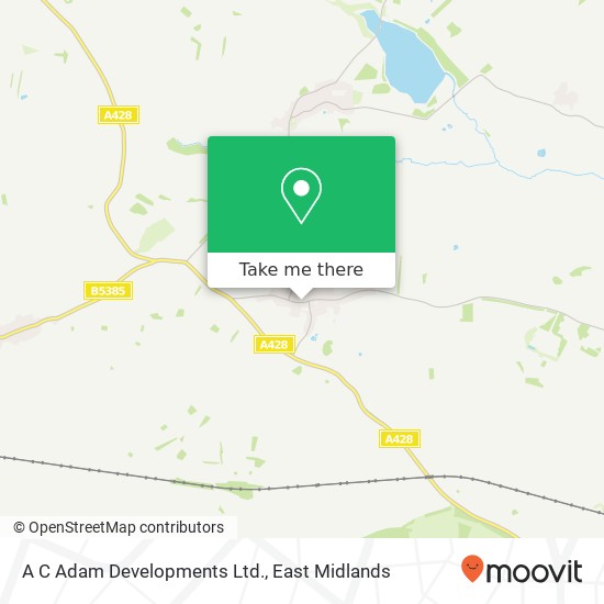 A C Adam Developments Ltd. map