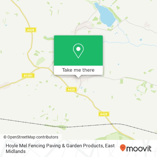 Hoyle Mel Fencing Paving & Garden Products map