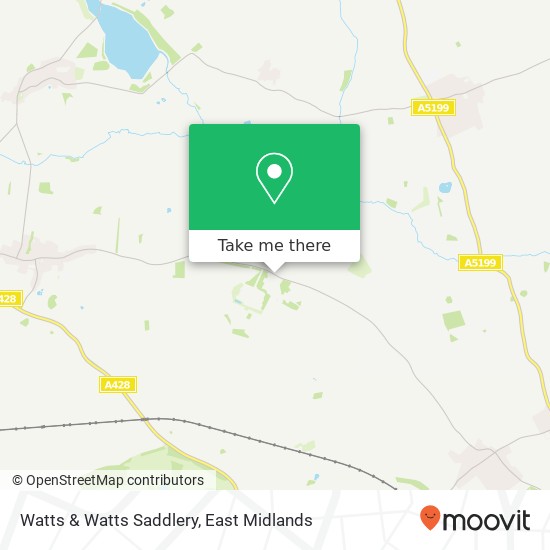Watts & Watts Saddlery map