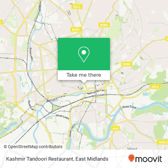 Kashmir Tandoori Restaurant map