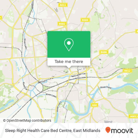 Sleep Right Health Care Bed Centre map