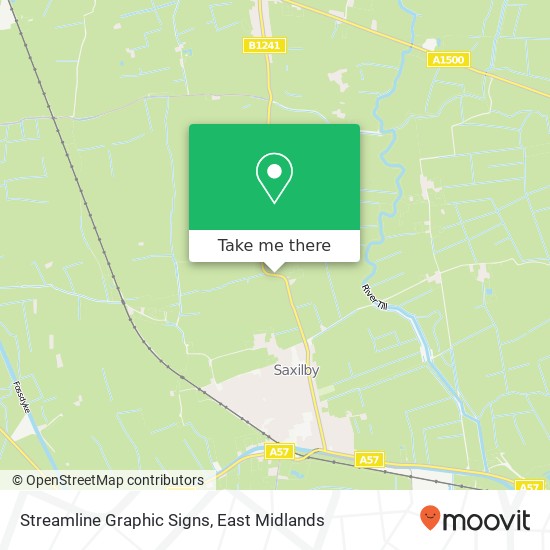 Streamline Graphic Signs map