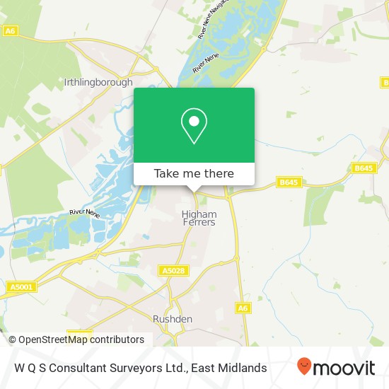 W Q S Consultant Surveyors Ltd. map