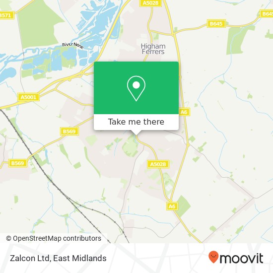 Zalcon Ltd map