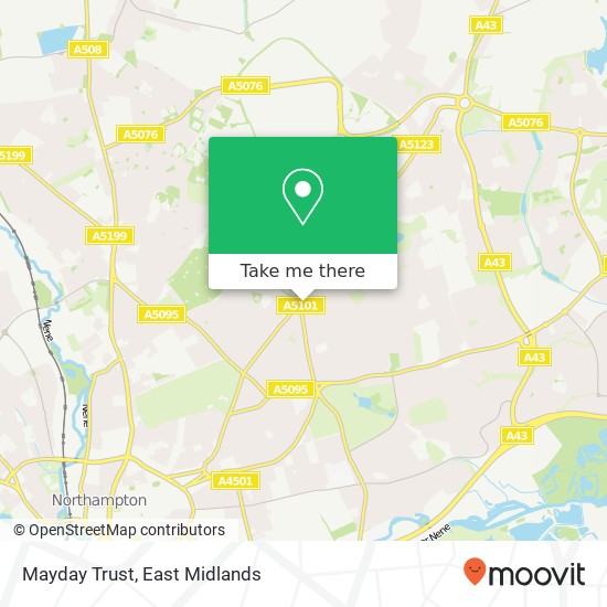 Mayday Trust map