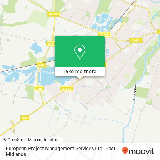 European Project Management Services Ltd. map