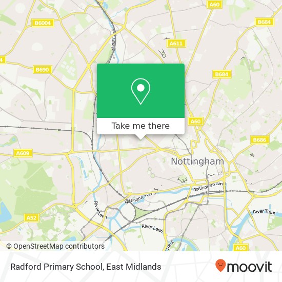 Radford Primary School map