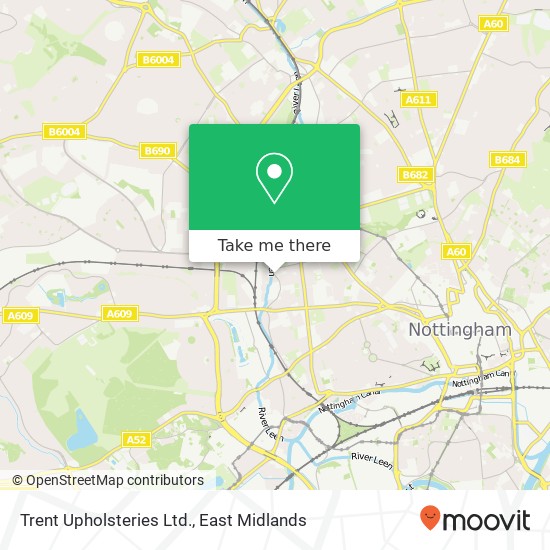 Trent Upholsteries Ltd. map