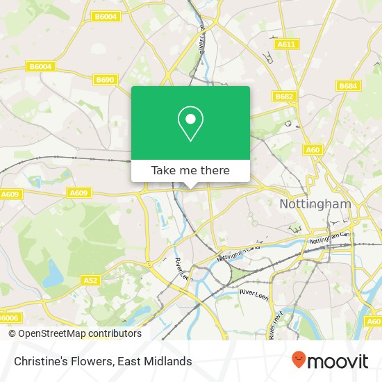 Christine's Flowers map