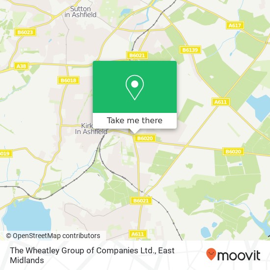 The Wheatley Group of Companies Ltd. map