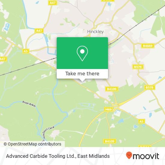 Advanced Carbide Tooling Ltd. map