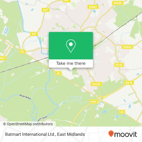 Batmart International Ltd. map