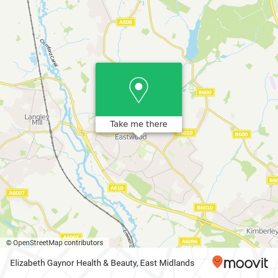 Elizabeth Gaynor Health & Beauty map