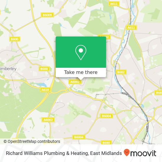 Richard Williams Plumbing & Heating map